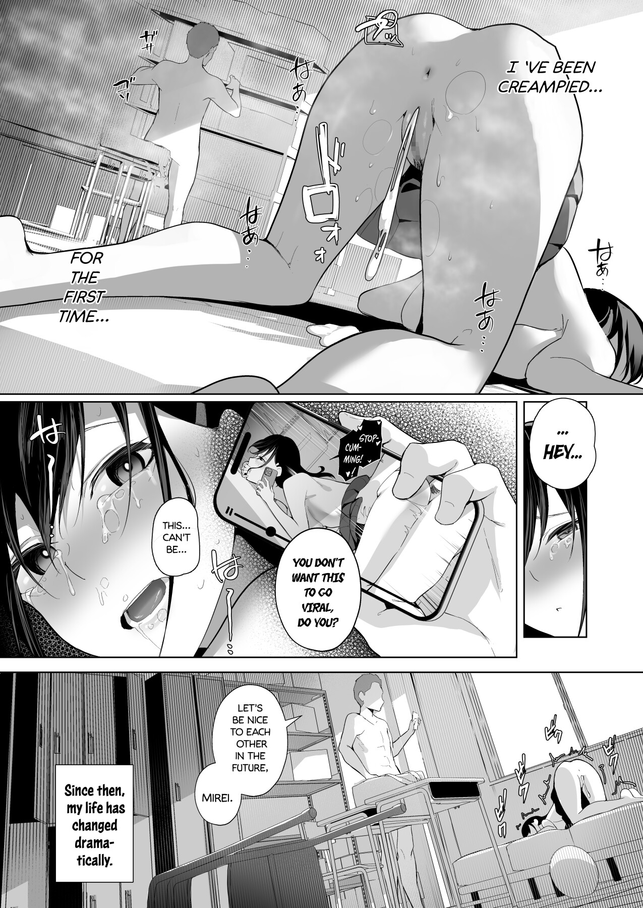 Hentai Manga Comic-Hair Ribbon - How My Reserved Girlfriend Was Targeted By A Big-Cocked Fuckboy In My Class-Read-28